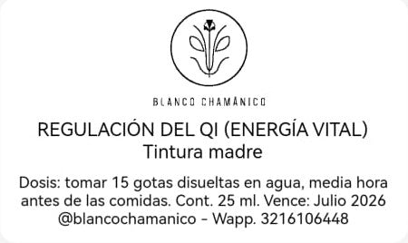 REGULACIÓN DEL QI (ENERGÍA VITAL)